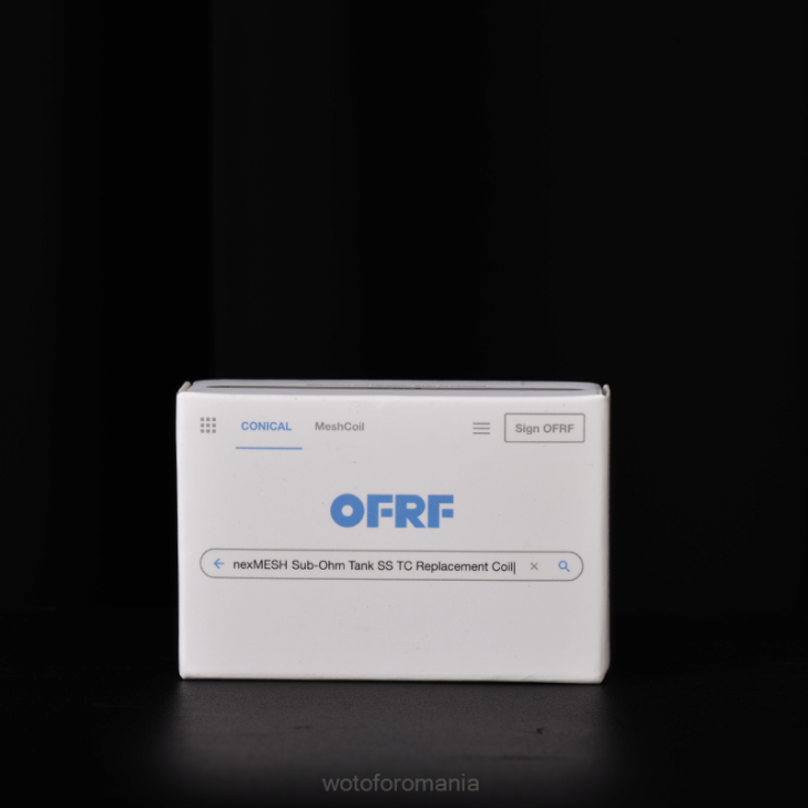 bobină conică a rezervorului sub ohm a1 kanthal Wotofo NEXMESH - Wotofo Bucharest Z08F371