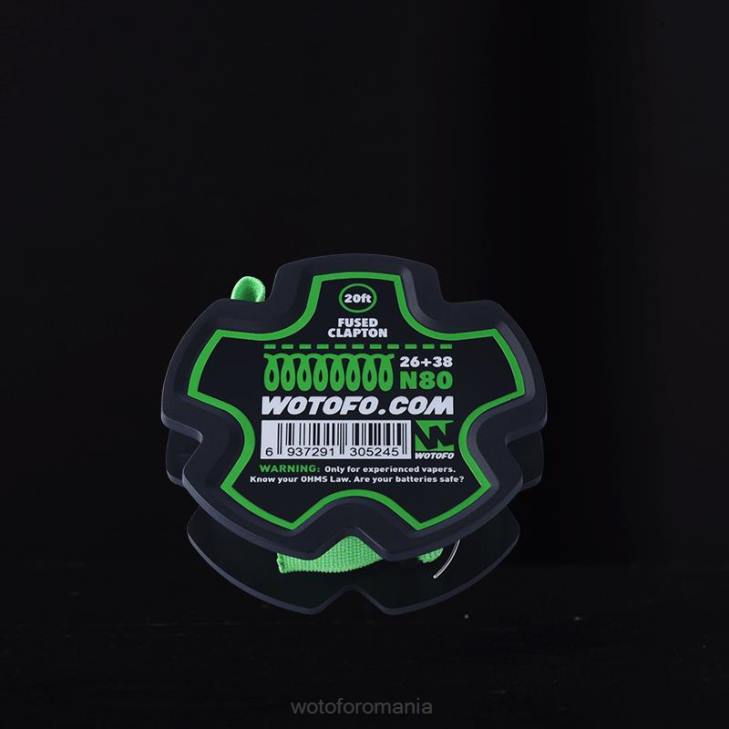 bobină de sârmă preconstruită clapton fuzionat Wotofo - Wotofo e-cigarette Z08F360