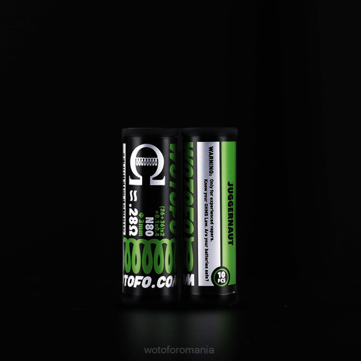 bobine prefabricate clapton fuzionat dual core 0,28 ohmi 10 buc Wotofo - Wotofo price Z08F314