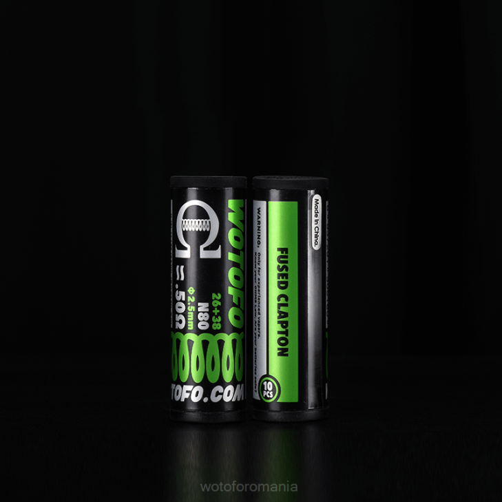 bobine prefabricate clapton fuzionat dual core 0,28 ohmi 10 buc Wotofo - Wotofo price Z08F314