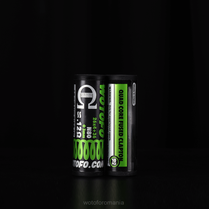 bobine prefabricate clapton fuzionat dual core 0,28 ohmi 10 buc Wotofo - Wotofo price Z08F314