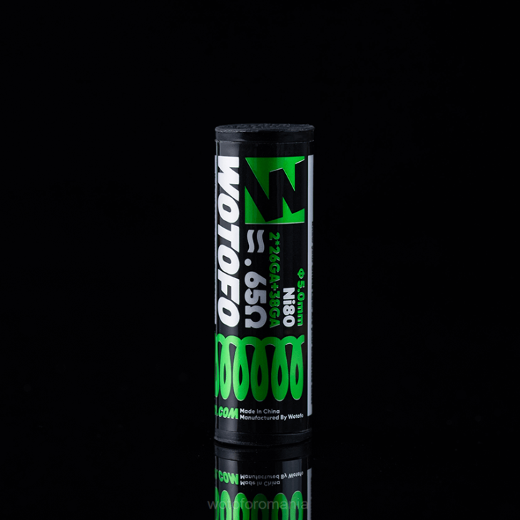 id bobină preconstruită clapton fuzionat dual core 0.65ohm 5mm 5buc Wotofo - Wotofo shop online Z08F347