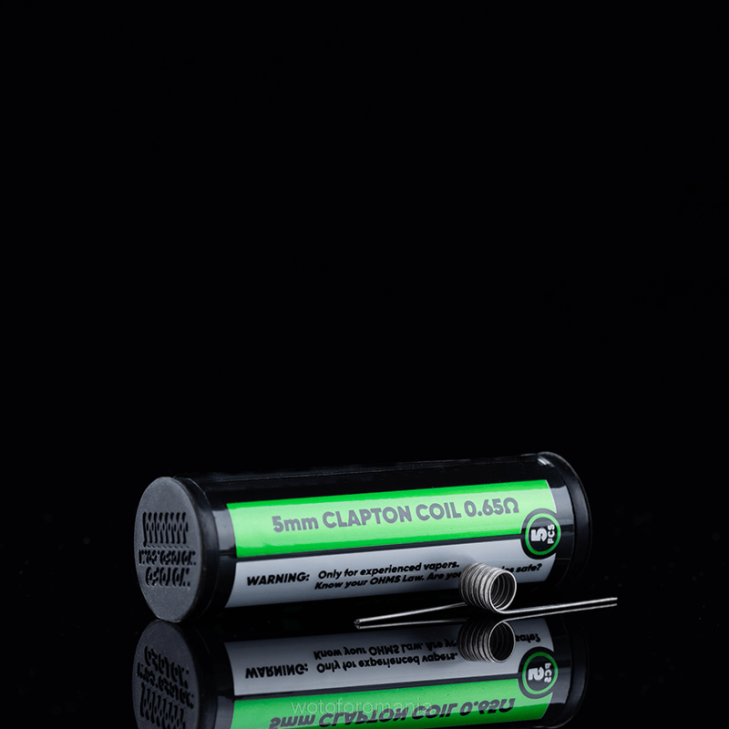 id bobină preconstruită clapton fuzionat dual core 0.65ohm 5mm 5buc Wotofo - Wotofo shop online Z08F347