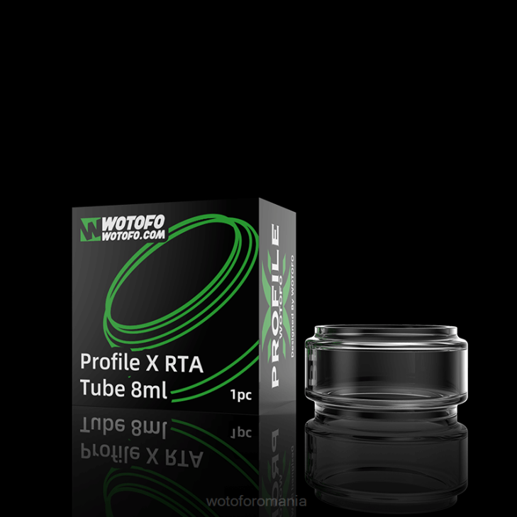 tubul rezervorului sticla cu bule 8ml Wotofo PROFILE X - Wotofo vape review Z08F399