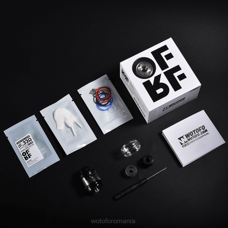 gear rta negru 24 mm Wotofo - Wotofo shop online Z08F247