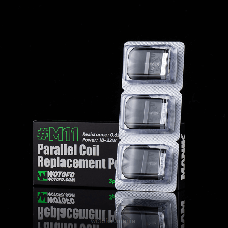 mini pod de schimb bobina paralela m11 incorporata 3buc Wotofo MANIK - Wotofo shop online Z08F57