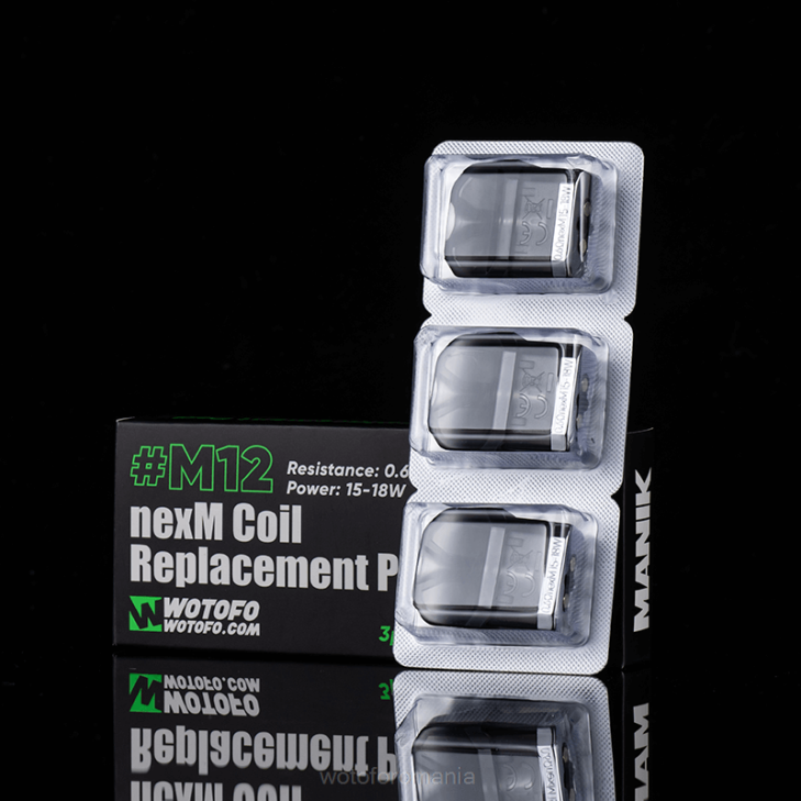mini pod de schimb bobina paralela m11 incorporata 3buc Wotofo MANIK - Wotofo shop online Z08F57