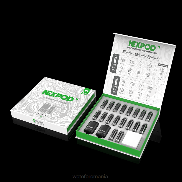 kit 50 mg cutie all inclusive Wotofo NEXPOD - Wotofo flavours Z08F12